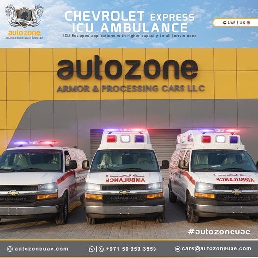 How much does an ambulance conversion cost? by Auto zone Medium