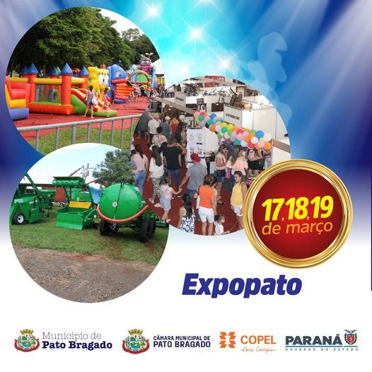 Expopato 2023: A feira que reúne o melhor do agronegócio, tecnologia, indústria e comércio em Pato…