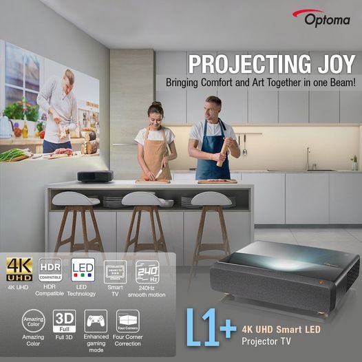 The Importance of Projectors in the Classroom by Optoma Asia 4K Projector Medium