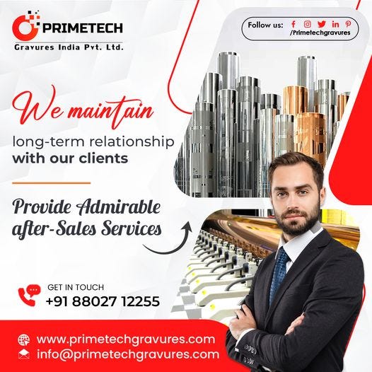 Choose The Best Printing Cylinder Manufacturers in India