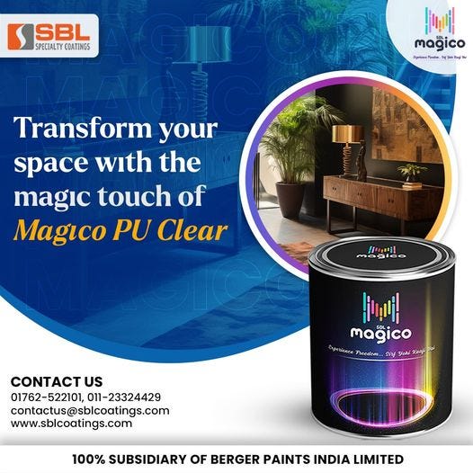 PU Coatings Manufacturers in India SBL Specialty Coatings Medium