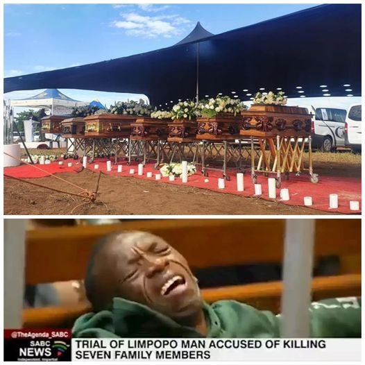 Tragedy Strikes: Funeral Service for Seven Family Members Murdered by Relative in Limpopo