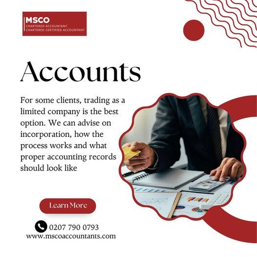 Hire a Certified Accountant in London for StartUp Business Accounting