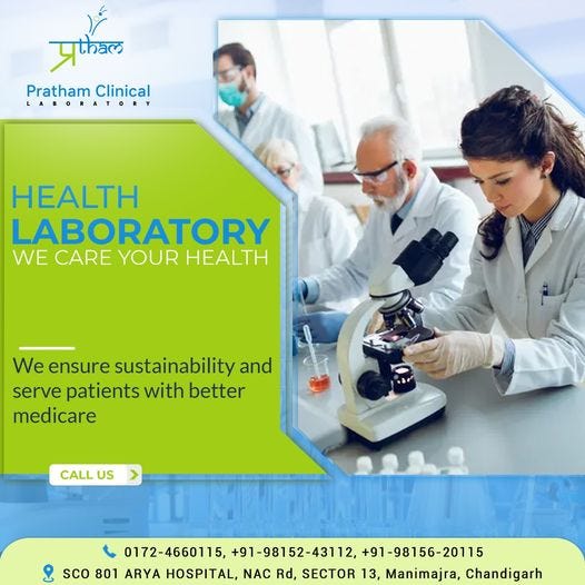 Laboratory in Chandigarh Pratham lab Medium