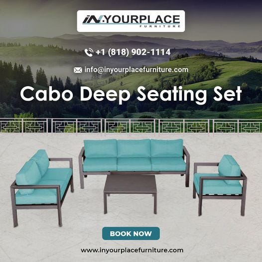 All about Garden furniture in Los Angeles by In Your Place Furniture