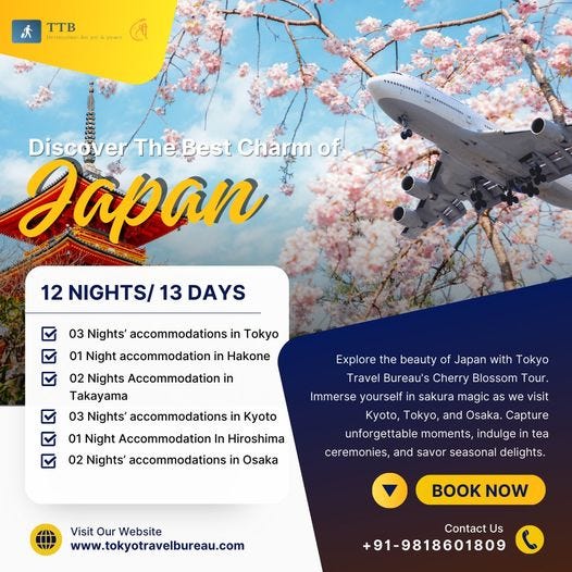 Best Luxury Private Tours Japan From India Packages by Tokyo Travel