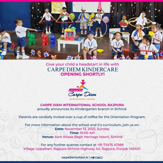 Carpediem International School Best Primary School in Rajpura Carpe