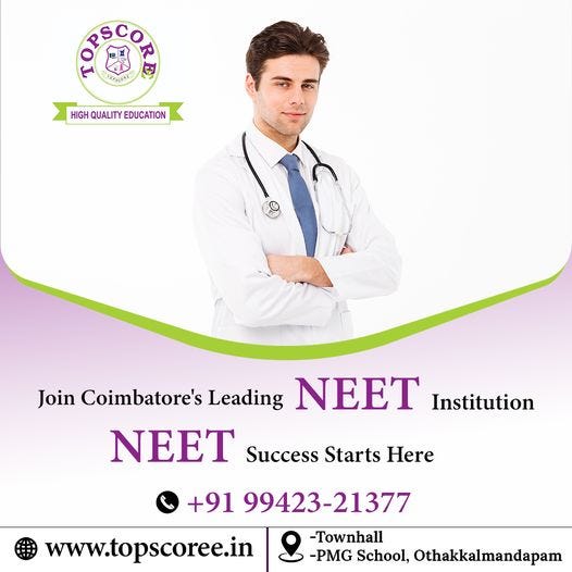 Score High on NEET Effective Strategies and Support at Topscoree by
