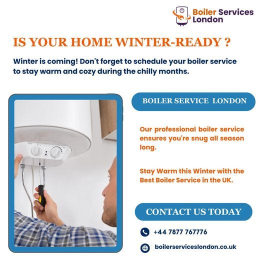 New Boiler Install London Get Ready for Winter with a New Energy