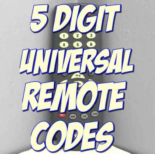 5 Digit Universal Remote Codes for TV My Universal Remote Codes Medium