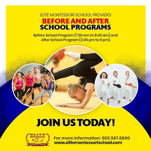 Extended Day Montessori Schools In Mississauga, ON, Canada by