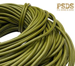 How To Make Round Leather Cord  PS Daiama and Sons - PS Daima and Sons -  Medium