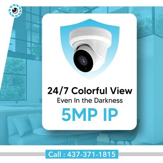 H.265 5MP IP/Network Dual Light Full Color Turret Camera - SS Solutions ...