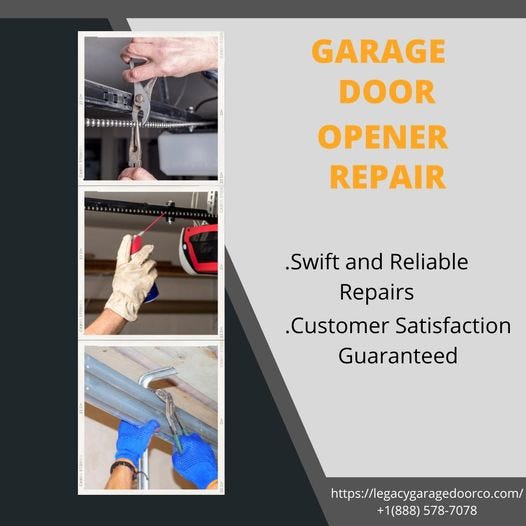 Elevate Your Garage Experience with Legacy Garage Door! Legacy Garage