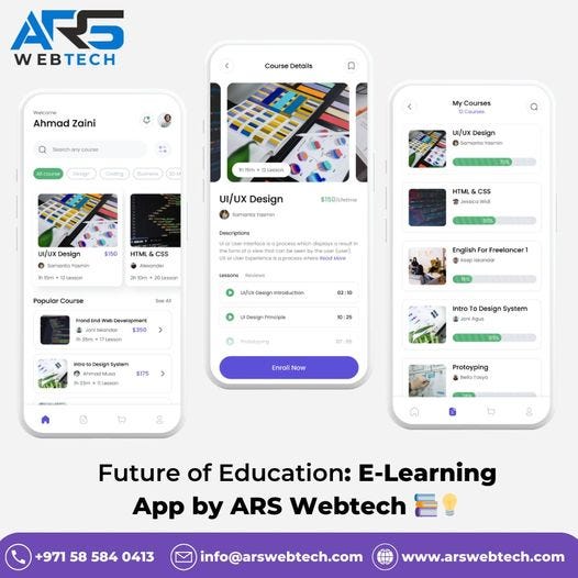 Empower the Future of Learning with ARS Webtech - ARS WEBTECH - Medium