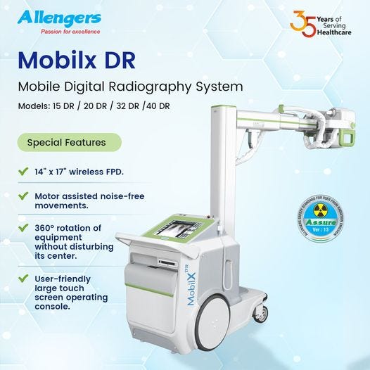 Digital Radiography Equipment Allengers by Allengers Medical Systems Ltd Medium