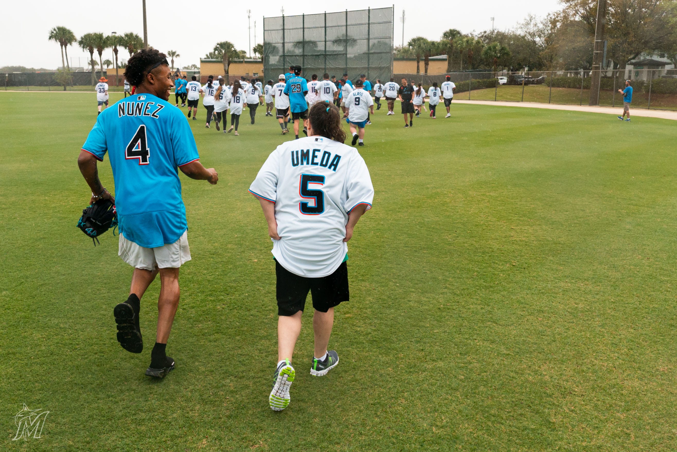 Miami Marlins hold Baseball Fantasy Camp for kids with