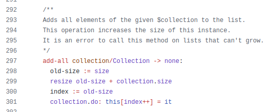Screenshot of the ‘add-all’ function with syntax highlighting.
