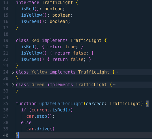 before refactoring