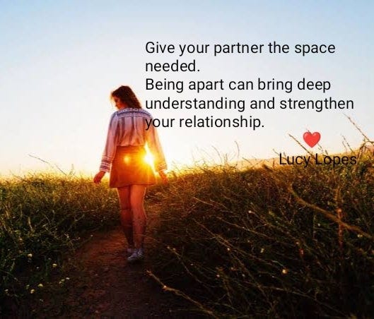 Can Space Help Heal a Relationship?