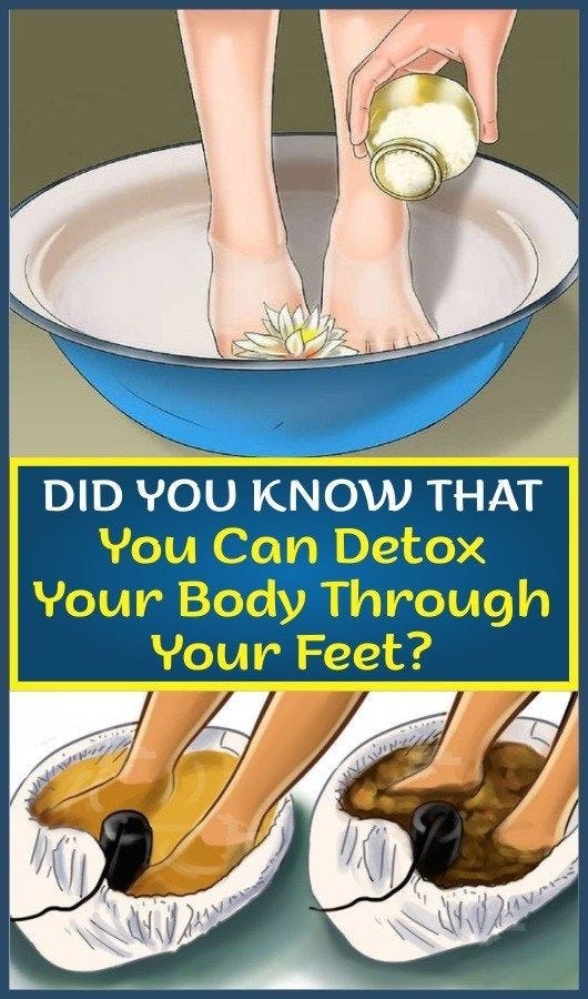 Here Is How To Detox Your Body Through Your Feet - DARIA KRIM - Medium