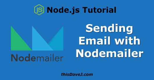 Send mail using Node.js, Express.js with Nodemailer