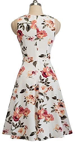 HOMEYEE Women's Sleeveless Cocktail A-Line Embroidery Party Summer Wedding  Guest Dress A079 | by Time To Shop Now | Medium