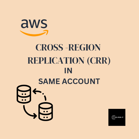 CrossRegion Replication (CRR) in Amazon S3 for the Same Account by