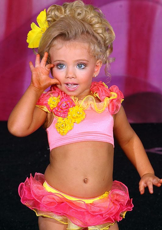 Children's beauty pageants. It's crazy to think that this child is…, by  Charles Holland