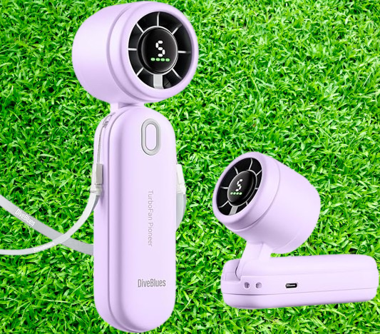 What is the Diveblues iTurbo Handheld Turbo Fan?