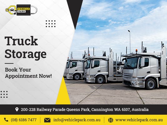 Are You Looking for the Safest Truck Storage Available? - Vehicle Park