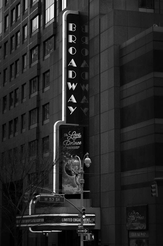 Broadway shows were a part of our lives. | Quentin BASNIER (Unsplash)