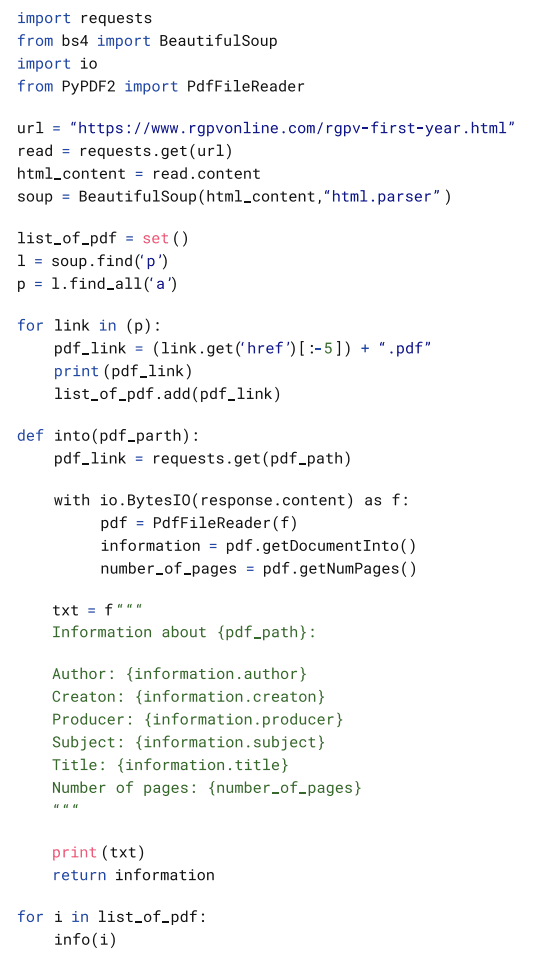 Python PDF Scraping — How to Extract PDF Files from Websites | by ...