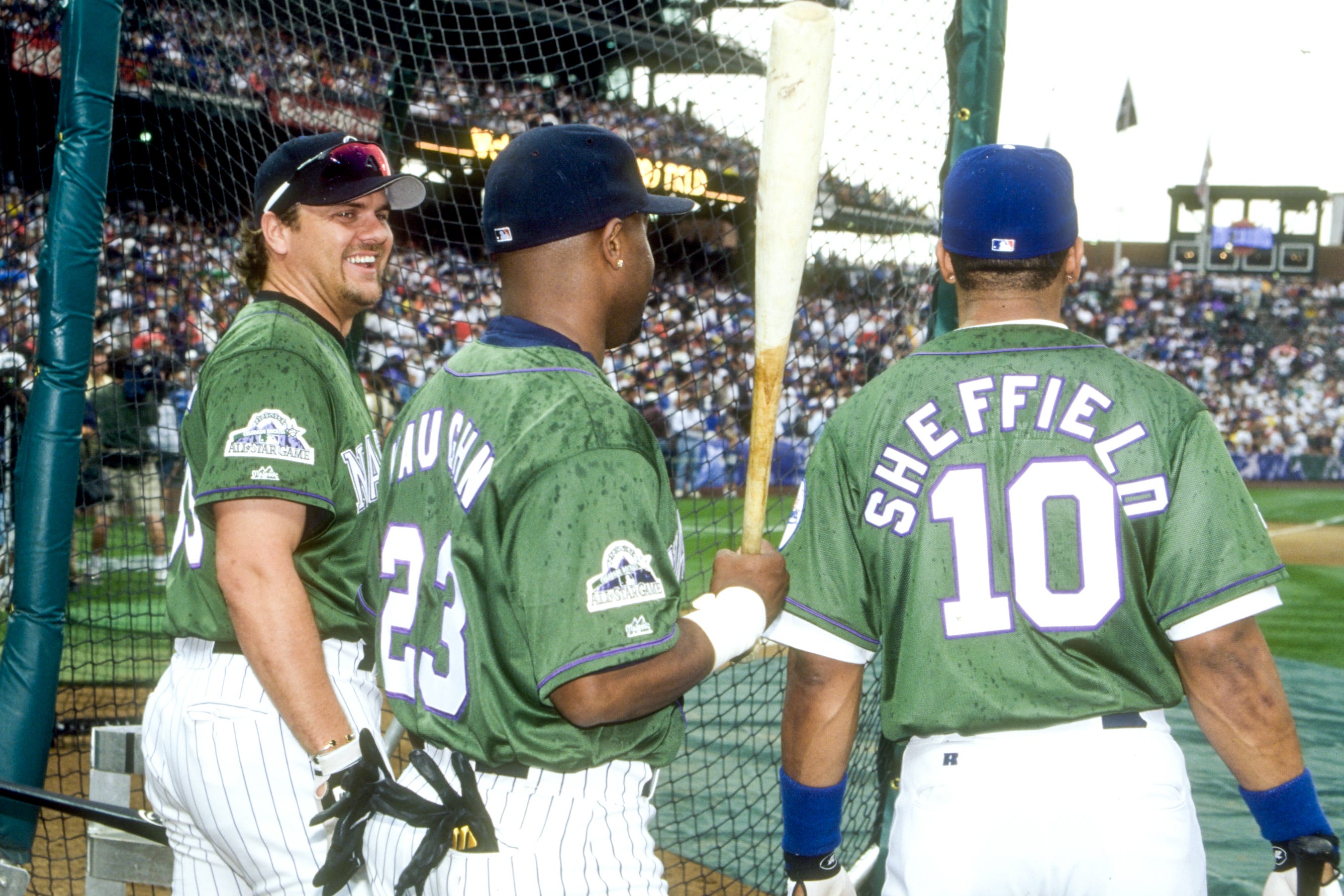 Larry Walker Colorado Rockies Editorial Stock Image - Image of practice,  baseball: 42310524