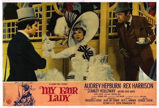She Only Wants to Talk of Love: Male Infatuation in My Fair Lady, by Mika  AM