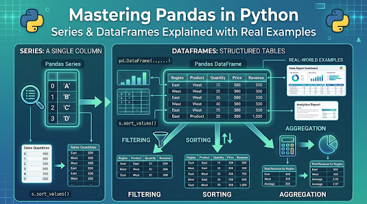 Mastering Pandas in Python — Complete Guide to Series & DataFrames | by ...