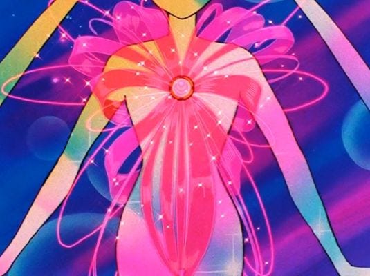 Sailor Moon — initial writing — transformation