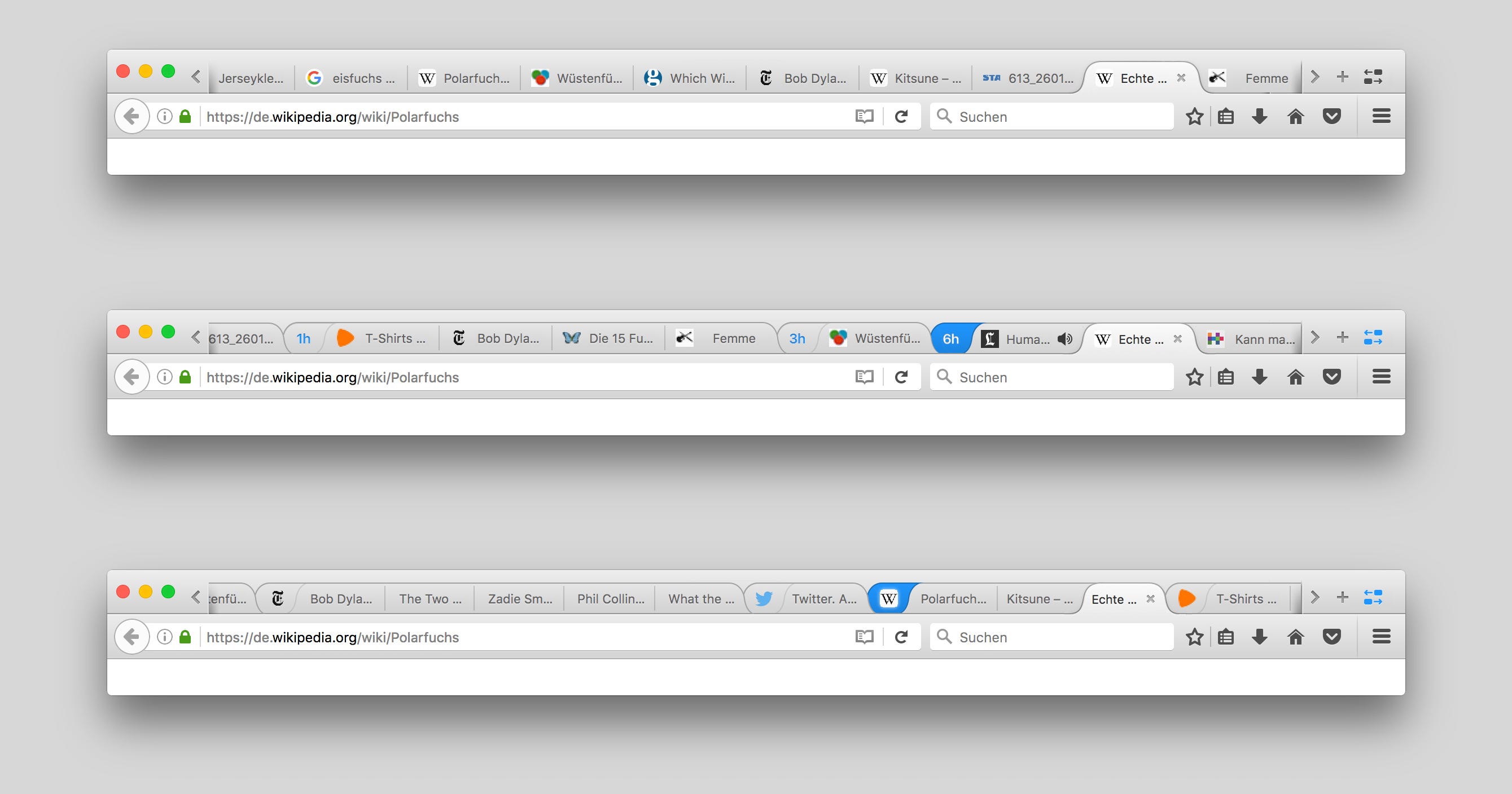 Tab Sort — Improving Tabs in Firefox | by Nikolas Klein | Prototypr
