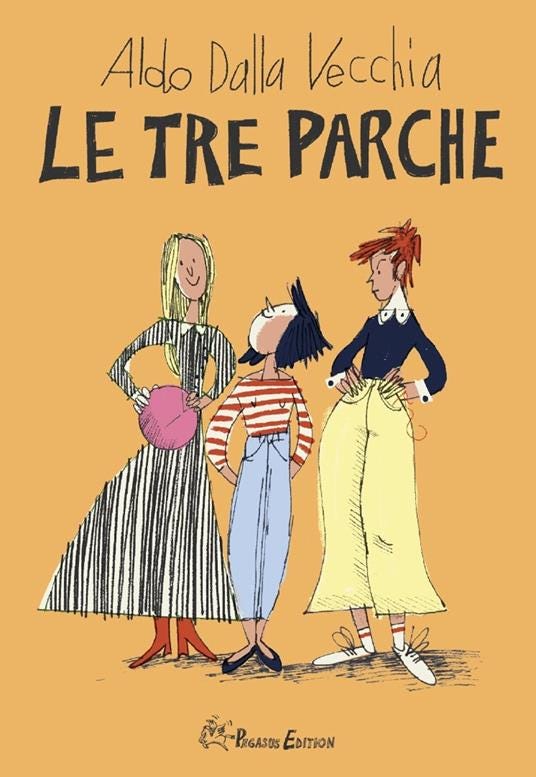 Aldo Dalla Vecchia, “”Le tre parche”