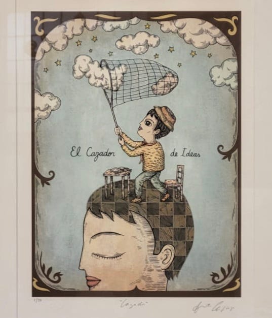 Author’s photo. Art by Fito Espinosa.