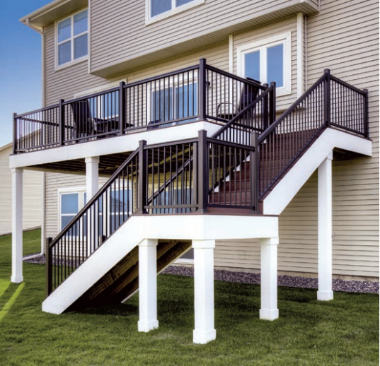 Aluminum Railings Edmonton Omega Aluminum Railing System Medium