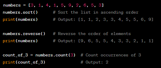 Python Lists. In Python, a list is a versatile and… | by Limitless ...