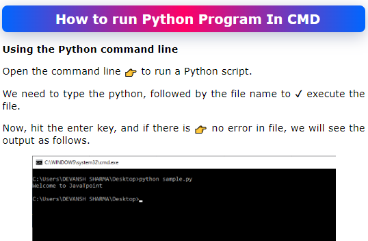 How to run Python Program | How to run Python Program In CMD | by Unlock  Coding | Medium
