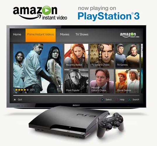 Amazon Instant Video Launches for the PlayStation 3 | by Sohrab Osati |  Sony Reconsidered