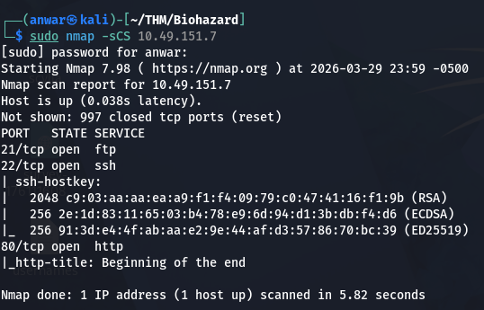 nmap