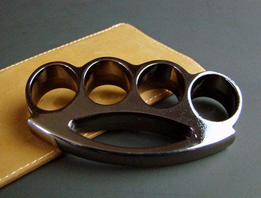 A Proper Way To Hold And Use Brass Knuckles | by Jairus Nadab | Medium