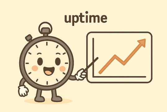 [Linux]系統運行時間與負載（uptime）