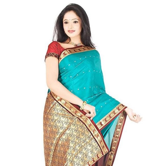 Pure Crepe Mysore Silk Sarees Online Shopping | by Glowindian | Medium
