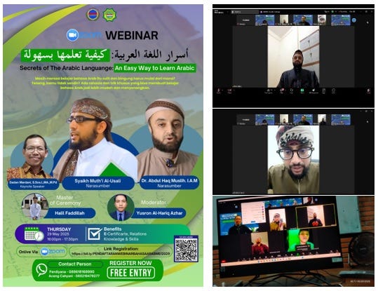 Belajar Bahasa Arab Langsung dari Ahlinya: PBA IAI AL-AZIS Hadirkan Native Speaker dalam Webinar…