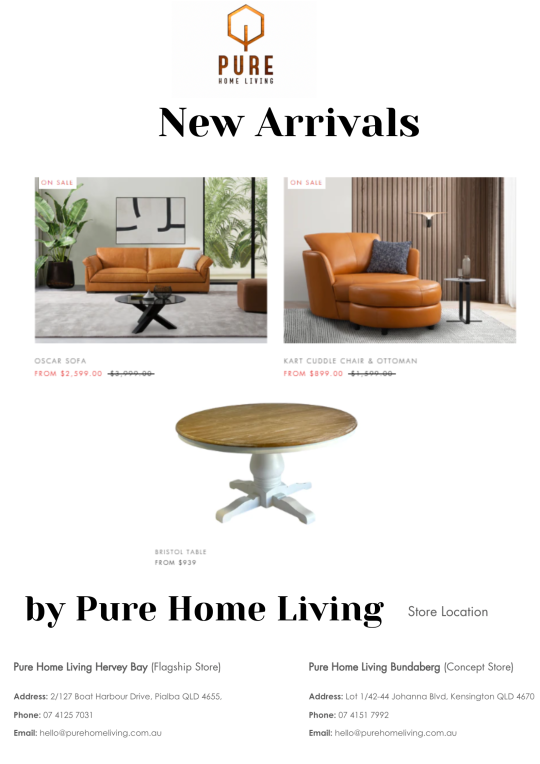 Sale and Discounts on Luxury Furniture Pure Home Living Looking for stylish and affordable